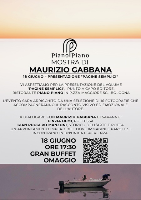 Inaugurazione mostra e presentazione libro Maurizio Gabbana